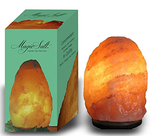 MAGIC SALT LIGHTING FOR YOUR SOUL Lampada di Sale dell Himalaya 4-6kg