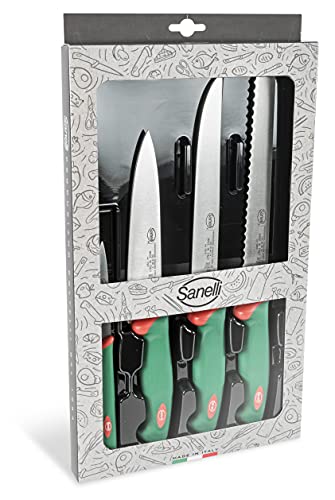 Sanelli 909604 Confezione Coltelli Chef 4 Pezzi