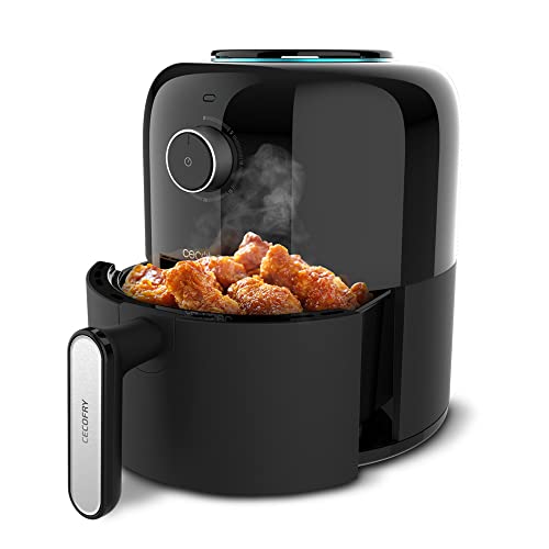 Cecotec Friggitrice ad Aria Cecofry Pixel 2500. Air Fryer 1000 W, 2,5 L, Dietetica, Manuale e Compatta, Timer, Controllo Temperatura, Tecnologia PerfectCook, Piedini Antiscivolo, Piedini Antiscivolo