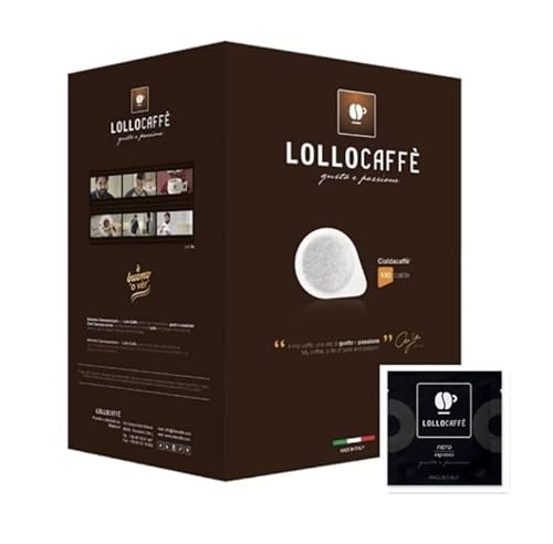 LOLLO CAFFE' CIALDE IN CARTA ESE 44MM MISCELA NERA MOKONA/TAZZONA COMPATIBILI (150)