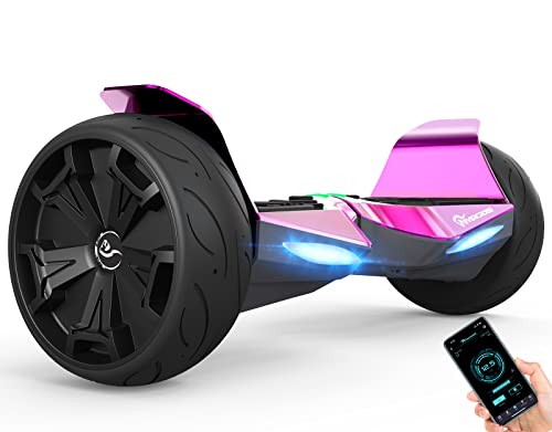 EVERCROSS 8,5" Hoverboards, Scooter fuoristrada per tutti i terreni autobilanciato, Hover Board Bluetooth con app, Hover Board per bambini Adolescenti Adulti