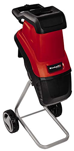 Einhell GC-KS 2540 Biotrituratore elettrico a lame (220-240 V, 50 Hz, 2000 W, diam. Max ramaglie 4 cm, incl. 2 coltelli reversibili lame speciali, pestello e sacco raccolta)