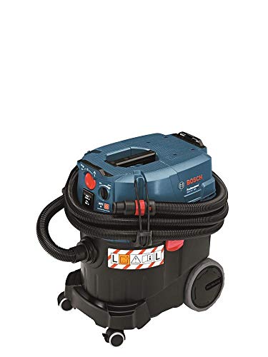 Bosch Professional Aspirapolvere a umido/secco GAS 35 L AFC (incluso 1x filtro pieghevole, set di bocchette per pavimenti, 3x tubo di aspirazione, tubo flessibile)