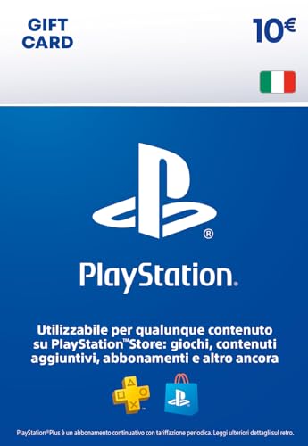 10€ PlayStation Store Gift Card | PSN Account italiano [Codice per email]