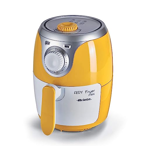 Ariete 4615 Airy Fryer Mini, 1000 W, 2 Litri, Giallo