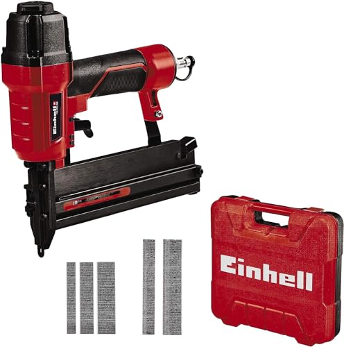 Einhell Tc-Pn 50 Graffettatrice Pneumatica, Pressione 8.3 Bar, Rosso Nero, 25.6 x 5.5 x 26 Cm