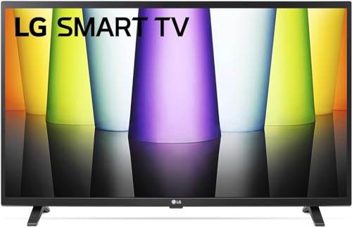 LG 32LQ63006LA Smart TV 32" Full HD, TV LED 2022 con Processore α5 Gen 5 con AI, webOS 22, HDR, Wi-Fi, Bluetooth, Game Optimizer, Google Stadia e GeForce NOW, Compatibile con Google Home e Alexa