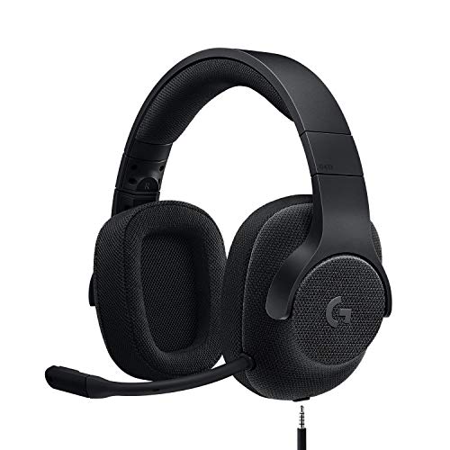 Logitech Cuffie da gioco cablate G433, audio surround 7.1, cuffie DTS: X, trasduttori Pro-G, leggere, jack audio USB/3,5 mm, PC/Mac/Nintendo Switch/PS4/Xbox One - nere