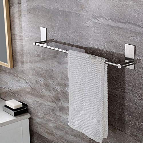 ZUNTO Bagno Adesivo Porta Salviette Acciaio Inox Portasciugamani 40cm