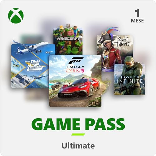 Xbox Game Pass Ultimate - 1 Mese Abbonamento - Xbox/PC Win 10/11 - Download Code