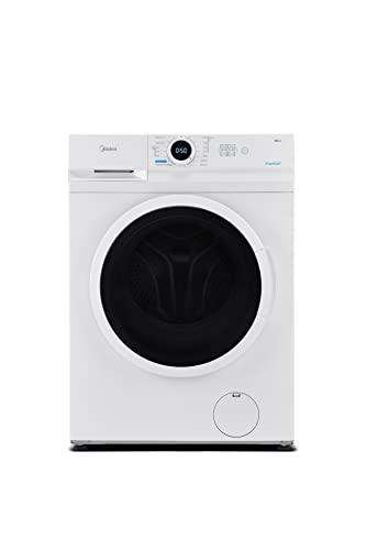 Midea MF100W70/E Lavatrice a Carica Frontale, 7 kg, 40cm di profondità Slim Design, 1200 Giri, Hygiene 90 ℃, Opzioni di Temperatura Multiple, Colore Bianco