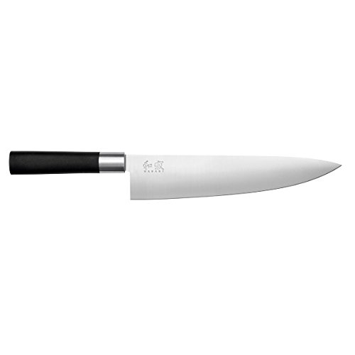 Kai Wasabi, coltello da cucina, lama di 23,5 cm, colore nero, 6723 C