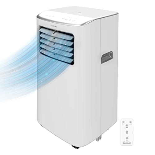 Cecotec Condizionatore Portatile con Telecomando ForceClima 7100 Soundless. 7000 BTU, Tecnologia Soundless, Display LED, 4 modalità, 2 velocità, copertura fino a 15 m2