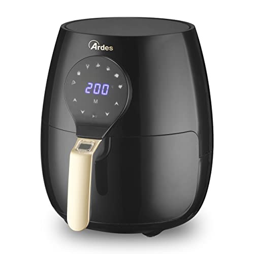 ARDES | Friggitrice Ad Aria Calda Capacità 5 Litri Air Fryer Maxi Con Display Digitale E Timer 60 Minuti Temperatura Massima 200°c Eldorada Maxi ‎AR1K33