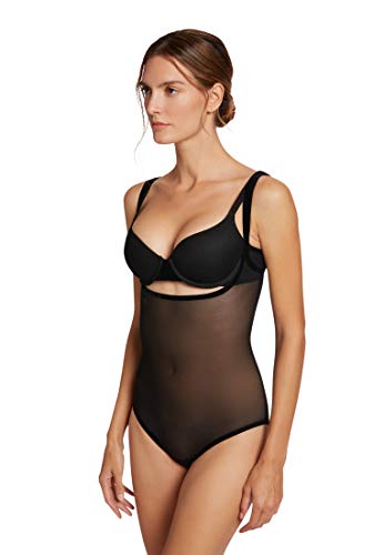 Wolford - Tulle Forming Body, Donna Black, 42