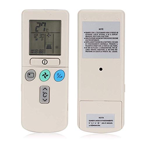 VBESTLIFE Ricambio del telecomando universale per Hitachi RAR-2A1 RAR-52P1 RAR-2SP1 RAR-3U4 RAR-2P2 RAR-3U3 RAR-52P2 RAR-2P1 condizionatore d'aria