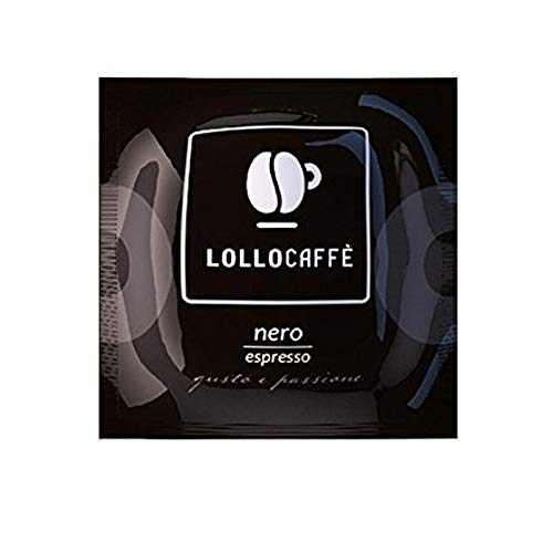 LOLLO Cialde Caffe Miscela Nera Pregiata Filtro-carta 44 Mm Ese, Originale, 150 Unità
