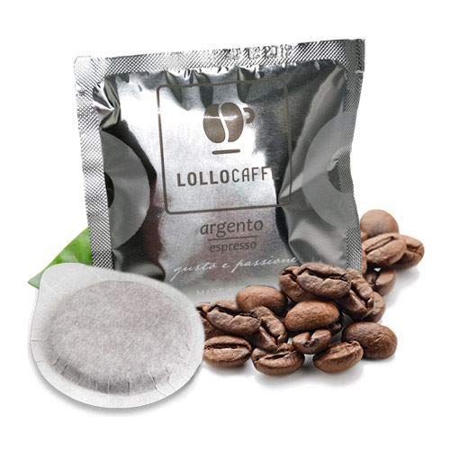 300 Cialde Filtro Carta 44Mm Lollo Caffe' Miscela Argento Espresso