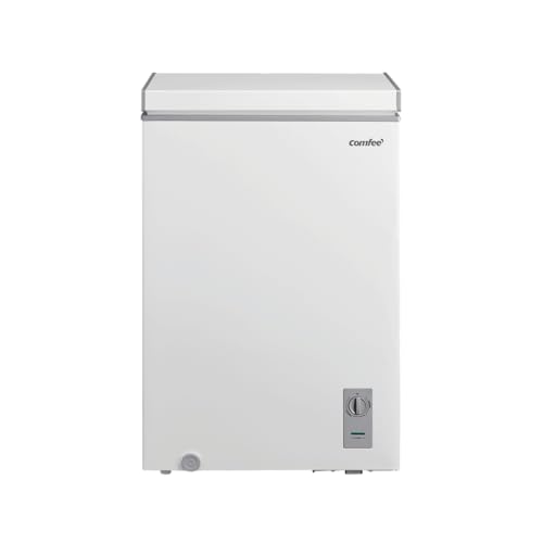 Comfee RCC141WH2 - Congelatore a pozzetto, 99 Litri, Congelamento 4,5 kg/24h, Classe energetica E
