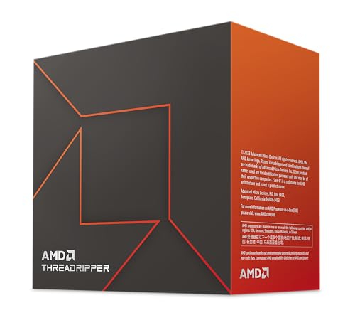 Processore AMD Ryzen Threadripper 7970X (32 cores/64 threads, 350W TDP, SP6 Socket, 160MB cache, Boost di Frequenza fino a 5,3 Ghz max, senza ventole)