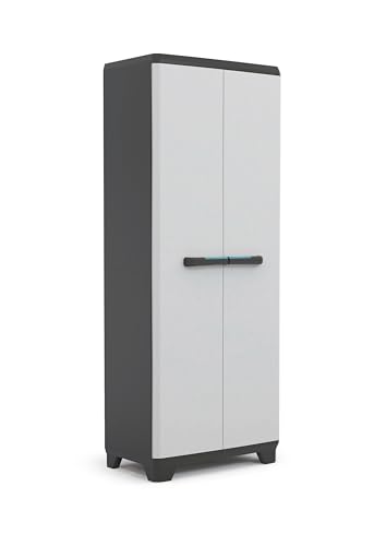 Keter 9724000 Linear Ripiani Regolabili, Grigio, 68x39x173 cm