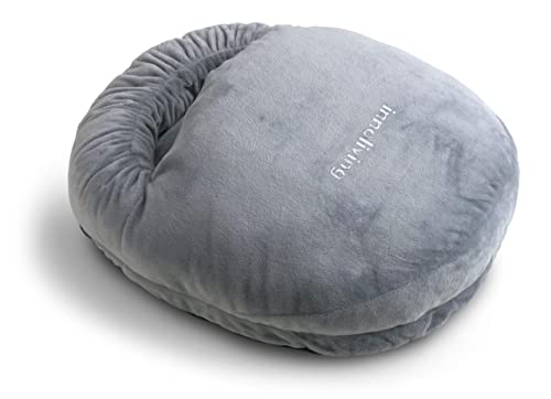 Innoliving Scaldapiedi Elettrico senza Fili, Scaldapiedi e Scaldamani elettrico INN-769, Scaldapiedi Elettrico senza Acqua Morbido, per terapia del calore, riscaldamento dei piedi (Colore Grigio)