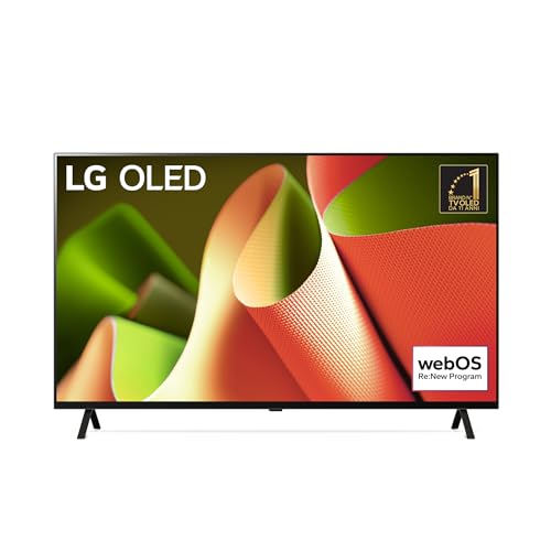LG OLED 65'', Serie B4 2024, OLED65B46LA, Smart TV 4K, Processore α8, Dolby Vision, Dolby Atmos, 4 HDMI 2.1, Gsync, VRR, ThinQ AI, Wi-Fi, webOS 24, Telecomando puntatore, Essence Graphite