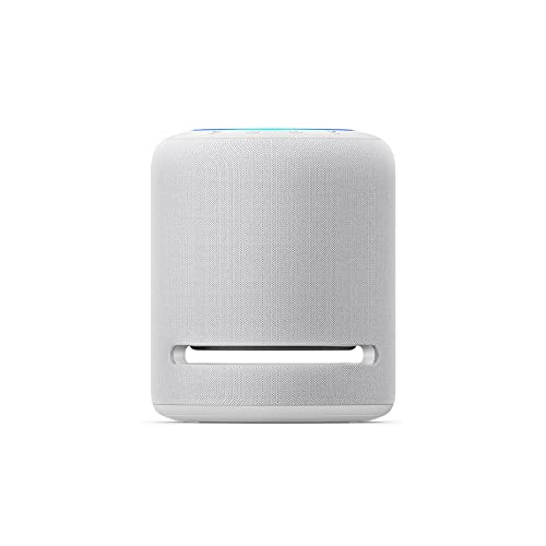Echo Studio (Ultimo modello) | Il nostro altoparlante con il migliore audio di sempre, con Dolby Atmos e Alexa | Bianco ghiaccio