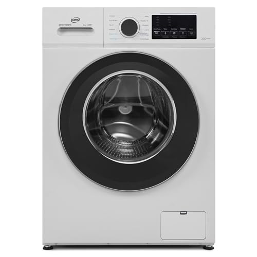Lavatrice Daya DSW61023M15, 6 kg, 1000 giri/min, Motore BLDC Inverter, Classe A, Programma Vapore, Fine Programmata, Display LCD 4 cifre, Profondità Slim 44 cm