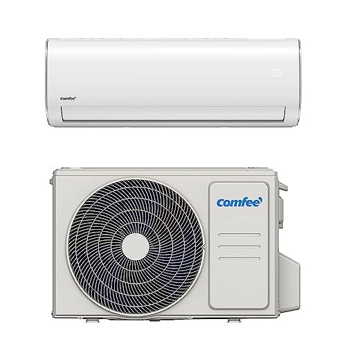 COMFEE' Climatizzatore Monosplit 12000 BTU Inverter, 1 Unità Interna + 1 Unità Esterna, Condizionatore Fisso Classe di efficienza A++/A+, Kit Wi-Fi incluso, GAS R32, TROPICAL 12K