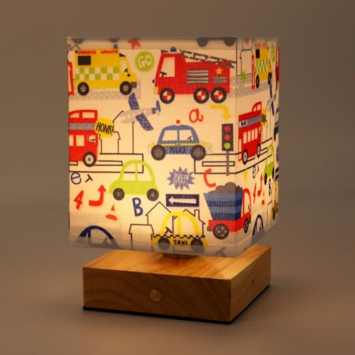 Luce Notturna Bambini con Abat jour Lampada Comodino Neonato Accessori Utili Luci Notturne Ragazzi Ricaricabile Lucetta Notturna Cameretta Bimbo