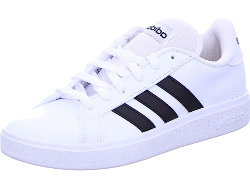 adidas Grand TD Lifestyle Court Casual Shoes, Sneakers, Cloud White/Core Black/Cloud White, 39 1/3 EU