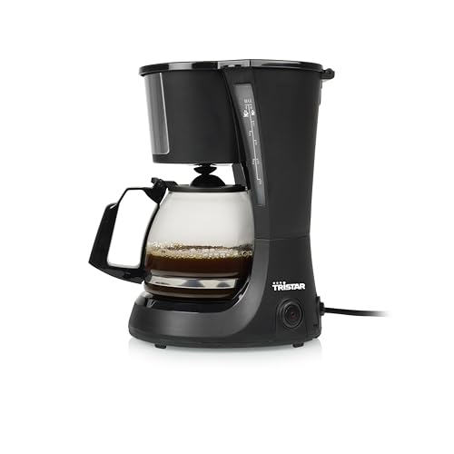 Tristar Caffettiera con filtro - 750 ml - Per 6 tazze - Sistema antigoccia e mantenimento in caldo - 600 W - CM-1281