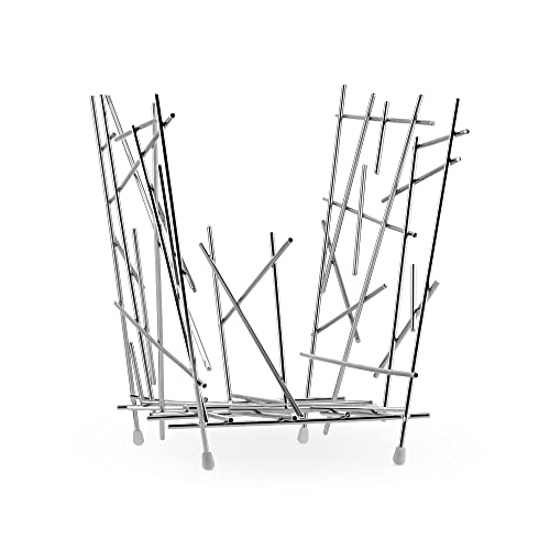 Alessi Blow Up FC15 - Portariviste di Design in Acciaio Cromato, Lucido