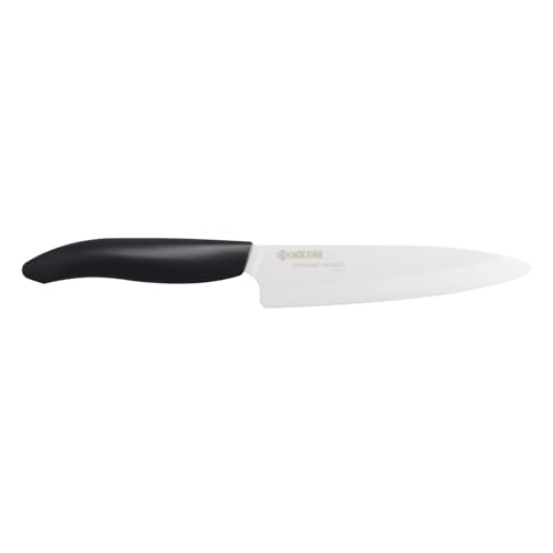Kyocera FK-130WH-BK KyoFine Coltello Multiuso, White, 13cm