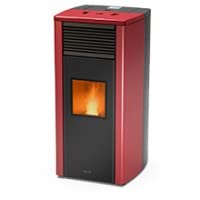 TERMOSTUFA A PELLET RAVELLI MODELLO HRV 180 PLUS IDRO VENTILATA
