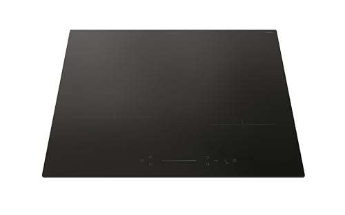 Candy Moderna Piano Cottura a Induzione 4 Fuochi in Vetroceramica, Cottura Rapida con Funzione Booster, Slider Touch Control Intuitivo, Blocco di Sicurezza, 59 x 52 x 5,8 cm, Nero - CI642SCBB