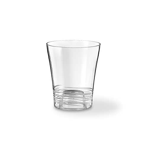 Teraplast Orchidea - Vaso Orchidea con Fondo Rialzato. Vaso 100% Riciclabile, Diametro 14cm, Trasparente