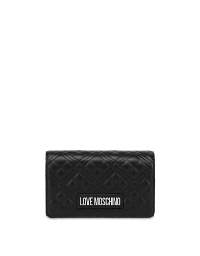 Love Moschino JC4079PP1MLA000B, Borsa A Spalla Donna, Nero, Unica
