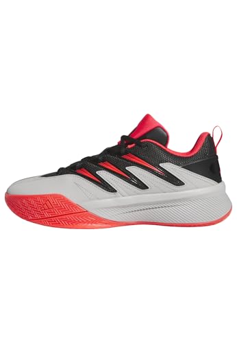 adidas Dame Certified 3, Scarpe da Basket Unisex-Adulto, Core Black/Lucid Red/Grey Two, 41 1/3 EU