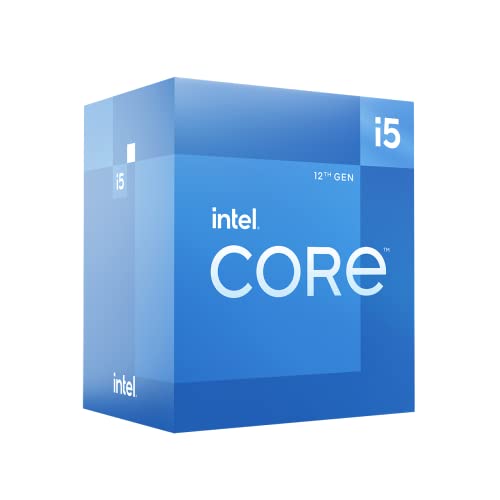Intel® Core™ i5-12400 -Processore desktop di 12a generazione (velocità di base: 2,5 GHz, 6 core, LGA1700, RAM DDR4 e DDR5 fino a 128 GB)