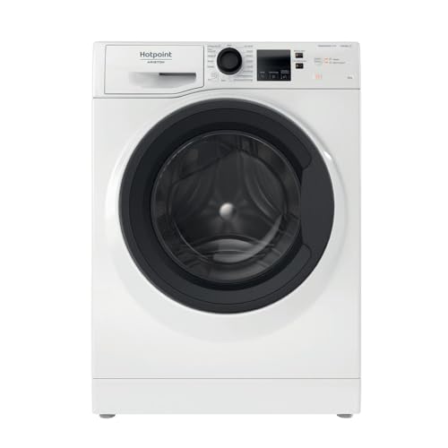 Hotpoint NF86WK IT Lavatrice a Libera Installazione a Carica Frontale. Classe Energetica A. Centrifuga 1400 giri al minuto. 8.0 kg, Larghezza: 59.5, Profondità: 60.5, Altezza: 85 cm.