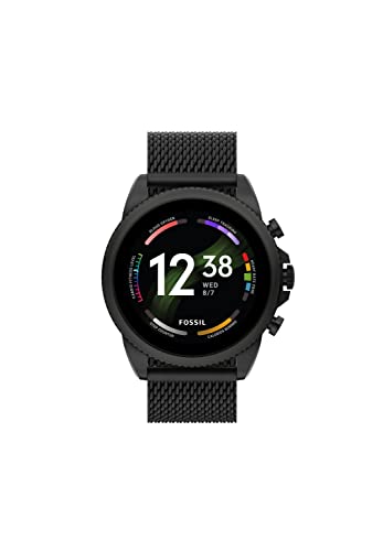 Fossil Smartwatch Gen 6 Connected da Uomo con Wear OS by Google, Frequenza Cardiaca, Notifiche per Smartphone e NFC FTW4066