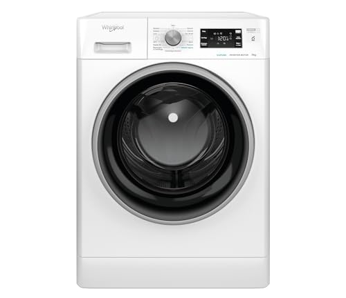 Whirlpool FFB R849 BSV IT - Lavatrice 9 kg Libera Installazione, Carica Frontale, 1400 Giri/Min, Classe A-20%, Tecnologia 6&deg; SENSO, Vapore Steam Refresh, FreshCare+. Dimensioni: 59,5cm x 63cm x 85cm