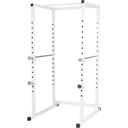 Gorilla Sports® Power Rack - 103x120x212 cm, Altezza Regolabile, Acciaio, Carico: 250kg - Multifunzione Palestra, Smith Machine, Macchinari Palestra, Rack Pull Up, Trazioni, Stazione, Attrezzi