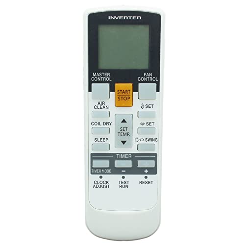 Telecomando di ricambio AR-RY12 per condizionatore d'aria Fujitsu, compatibile anche con AR-RY3 AR-RY5 AR-RY13 AR-RY12 AR-RY13 AR-RY3 RY4 RY11 ASTA18LCC ASTA24LFC AR-RAD1E AR-RAC1C AR-RAE1E AR-RAC2E