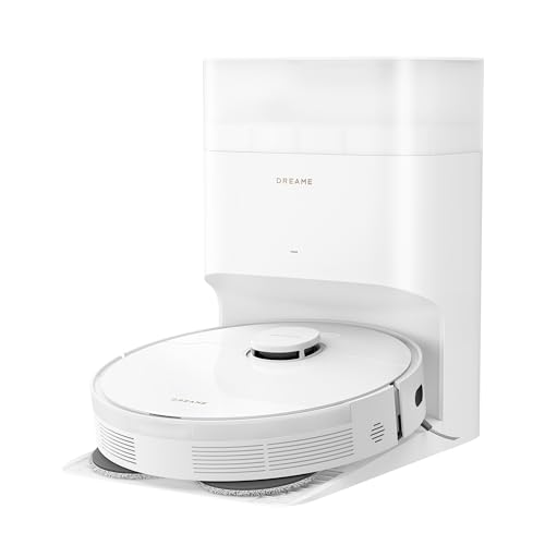 DREAME L10s Plus Robot aspirapolvere e lavapavimenti con svuotamento automatico, contiene fino a 90 giorni di polvere, aspirazione da 7000 Pa, pulizia DuoScrub™, sollevamento automatico dei moci