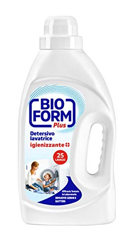 Bioform Plus Detersivo Lavatrice Liquido Igienizzante, Fragranza Eucalipto, 30 Lavaggi