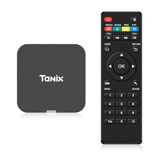 Android TV Box 10.0, Android Box 2 GB RAM 16 GB ROM, Allwinner H313 Quad-Core Arm Cortex A53, supporto USB e WiFi compatto 4k TV Box Android