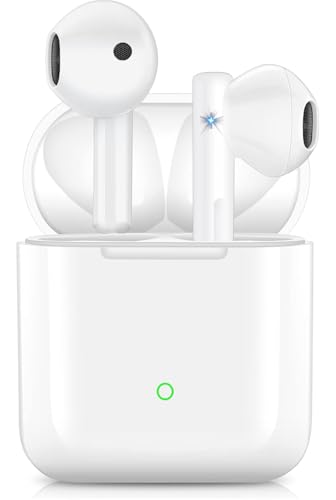 Cuffie Bluetooth Auricolari Bluetooth 5.3 Wireless, Cuffie Wireless con Stereo HiFi Immersivo, Cuffiette Bluetooth 36 Ore di Riproduzione Comandi Touch IP7 Impermeabili Cuffie Senza for iOS/Android